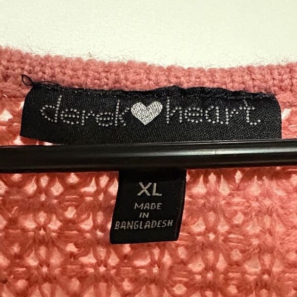 Derek Heart Dusty Rose Knit Top - Picture 3 of 8